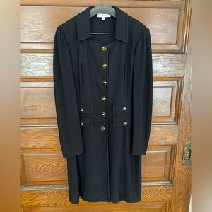 St. John Collection Woven Coat